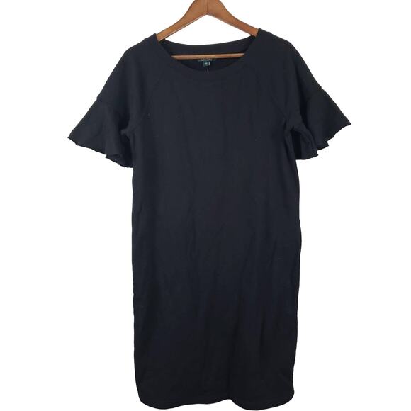 NEW! Lauren Ralph Lauren Cap Sleeve T-Shirt Dress - M - Picture 1 of 5